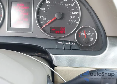 2006 Audi A4 2.0T from USA, damaged, VIN WAUDF78E36A126300